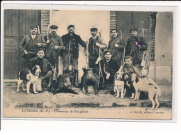 LOURDES : Chasseurs De Sangliers - état - Lourdes