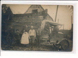 MONT-SAINT-ELOY : Camion, Maison Détruite - état - Andere & Zonder Classificatie