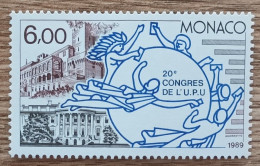 Monaco - YT N°1702 - 20e Congrès De L'UPU / Union Postale Universelle - 1989 - Neuf - Nuovi