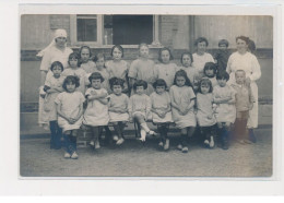 ELNE - Carte Photo -  Ecole Filles - Très Bon état - Elne