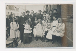 Carte Photo - Photo Millecamps - Rosendael - Groupe D'hommes, Femmes Et Enfants - Très Bon état - Sonstige & Ohne Zuordnung