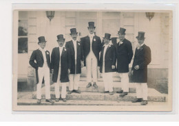 VOUZON - Carte Photo - Hommes En Costumes - Très Bon état - Blois