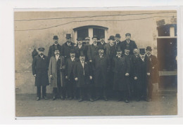 SAVIGNY SUR  BRAYE - Carte Photo - Hommes - Très Bon état - Altri & Non Classificati