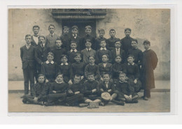 SAINT FOY LA GRANDE - Carte Photo - Ecole Garçons - état - Sonstige & Ohne Zuordnung