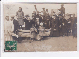 LE TOUQUET PARIS PLAGE : Carte Photo Du Bateau De Sauvetage (cerf Volant) - Très Bon état - Le Touquet