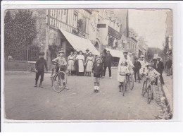 VEULES LES ROSES : Carte Photo De L'hotel Des Tourelles LAMY - état - Veules Les Roses