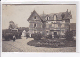 QUIBERVILLE : Carte Photo De L'hotel Du Casino - Très Bon état - Andere & Zonder Classificatie