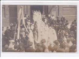 LE HAVRE : Carte Photo D'une Première Communion à Saint Nicholas - Très Bon état - Unclassified