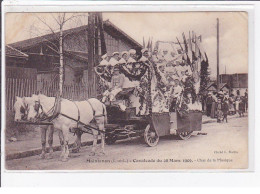 MAINTENON : Cavalcade Du 28 Mars 1909 - Le Char De La Musique - Très Bon état - Maintenon