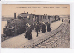 PERROS GUIREC : Arrivée D'un Train De Lannion - Très Bon état - Perros-Guirec