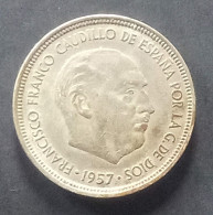 Espagne - Pièce De 5 Pesetas 1957 (Franco) - 5 Pesetas