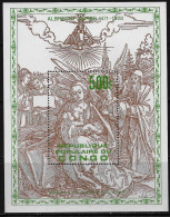 CONGO - ART - GRAVURE DU PEINTRE ALBRECHT DURER - BF 20 - NEUF** MNH - Grabados