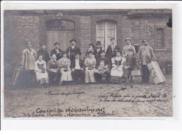 ILLKIRCH : Carte Photo Du Concert Du 14 Décembre 1907 De La Société Chorale Et Harmonie - Très Bon état - Andere & Zonder Classificatie