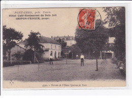 PONT CHER Près TOURS : Hotel Café Restaurant GRIPON FROGER- Très Bon état - Altri & Non Classificati