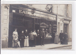 PARIS 16ème : Carte Photo De L'atelier De Couvertures, Plomberie, Gaz COURTAUD - état - Arrondissement: 16