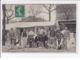 A LOCALISER : Carte Photo De Tailleurs De Pierre (cachet Postal De Gironde) - Très Bon état - Bordeaux