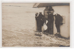 PARIS PLAGE : Lot De 2 Cartes Photo De L'agence De Location ROBERVAL (humouristique - Scène De Plage) - Très Bon état - Altri & Non Classificati