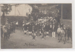 A LOCALISER : (photo LIROT à JARNY GARE) Carte Photo D'une Procession - Très Bon état - Otros & Sin Clasificación