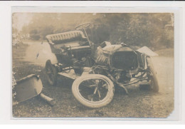 Carte Photo - Accident D'automobile - état - Other & Unclassified