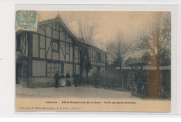 ACHERES - Hôtel Restaurant De La Gare - Forêt De Saint Germain - Très Bon état - Acheres