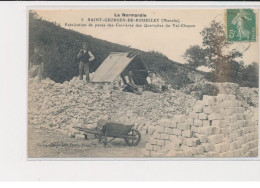 SAINT GEORGES DE ROUELLEY - Fabrication De Pavés Des Carrières Des Quartzites Du Val-Chapon - Très Bon état - Altri & Non Classificati