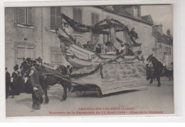 CHATILLON COLIGNY : Souvenir De La Cavalcade En 1909 - Le Char De La Gondole - Très Bon état - Chatillon Coligny