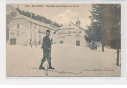 Le Jura - Service Des Postes En Hiver (facteur à Skis) - Très Bon état - Altri & Non Classificati