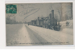 ANDELOT-EN-MONTAGNE - Le Train 509 Avant Son Entrée En Gare - Très Bon état - Andere & Zonder Classificatie