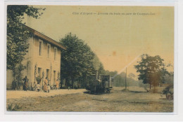 COTE D'ARGENT - Arrivée Du Train En Gare De Cazeaux-lac - Très Bon état - Andere & Zonder Classificatie