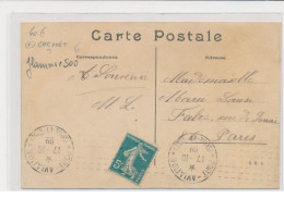 PORT AVIATION JUVISY - Cachet - Grande Quinzaine D'aviation Octobre 1909 - Très Bon état - Juvisy-sur-Orge
