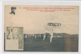 PORT AVIATION JUVISY - Vignette - Grande Quinzaine De Paris - Paulhan - Octobre 1909 - Très Bon état - Juvisy-sur-Orge