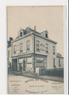 PICQUIGNY - Hôtel De Paris, Avenue De La Gare - Très Bon état - Picquigny