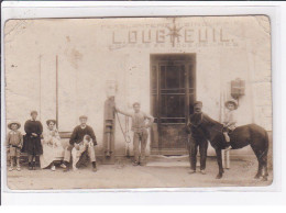 CAUDROT : Carte Photo De La Ferblanterie Zinguerie DUBREUIL (pompes) - état - Autres & Non Classés