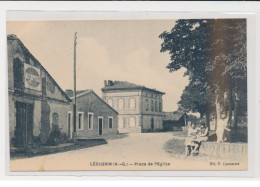 LEGEUVIN - Place De L'Eglise - Très Bon état - Sonstige & Ohne Zuordnung