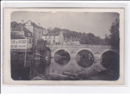 VILLENEUVE SAINT GEORGES : Carte Photo (fabrication De Bateaux CONSTANT) - Très Bon état - Villeneuve Saint Georges