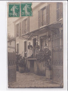 CRIQUETOT L'ESNEVAL (cachet De Départ) : Carte Photo D'une Maison - Très Bon état - Montivilliers