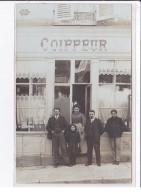 TONNERRE : Carte Photo D'un Salon De Coiffure (coiffeur) - Très Bon état - Tonnerre