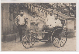 MARMOUTIER : Carte Photo De Blessés (hopital Militaire - Voiture à 3 Roues) - Très Bon état - Altri & Non Classificati