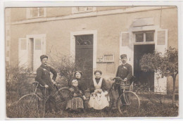 CLERMONT CREAN : Carte Photo De Facteurs à Vélo (Poste) - Très Bon état - Otros & Sin Clasificación