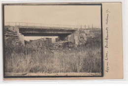 SEPPOIS LE BAS : Carte Photo D'un Accident De Chemin De Fer - Bon état (traces Au Dos) - Other & Unclassified