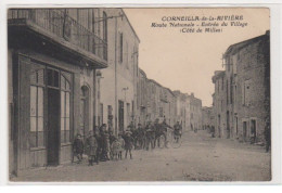 CORNEILLA DE LA RIVIERE : Route Nationale - Entrée Du Village (côté De Millas) - état - Andere & Zonder Classificatie