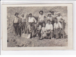 SALERNES ? : Carte Photo D'ouvriers - Très Bon état - Salernes