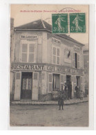 AUTHON LA PLAINE : Maison Asselineau - Café Restaurant - Hotel De La Poste - Très Bon état - Altri & Non Classificati