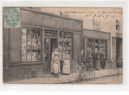 MARCOUSSIS : Une Boutique Du Pays - épicerie Mercerie Delneuf - état (traces) - Altri & Non Classificati