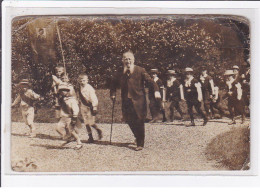 CLAMART : Carte Photo (école - Fête)  (photo Bonnet) - état - Clamart