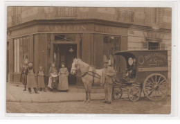 PARIS : Carte Photo De La Boulangerie Picon Rue Saint Jean (attelage) - Bon état - Distretto: 17