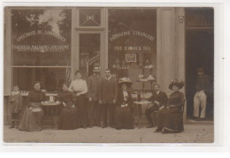 PARIS : Carte Photo Du Magasin Cassimatis (patisserie Grecques) Au 145 Avenue De Villiers - Très Bon état - Arrondissement: 17