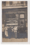 PARIS : Carte Photo Du Salon De Coiffure HUET Au 50 Rue De La Folie Regnault (coiffeur) - état - Distrito: 11