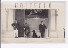 SALON DE PROVENCE : Carte Photo D'un Salon De Coiffure (coiffeur JULLIAN) - Très Bon état - Salon De Provence