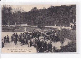 VERSAILLES : Chute De L'aviateur Stoeffler Et Son Passager Dans Le Parc (aviation) - Très Bon état - Versailles (Château)